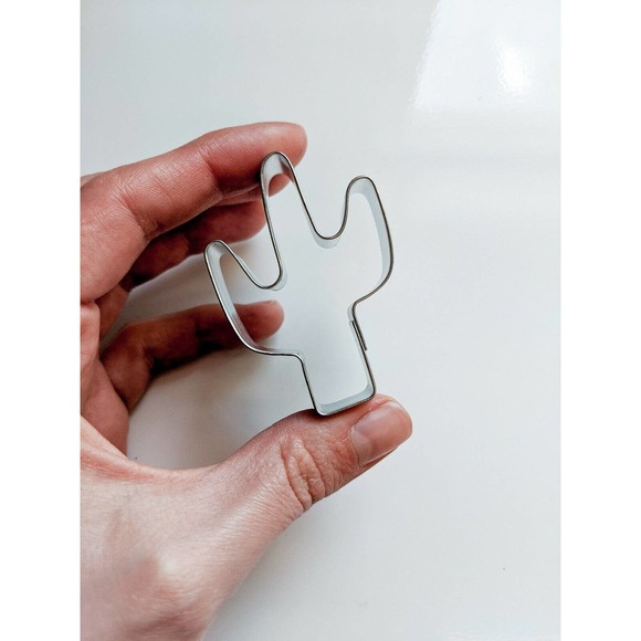 MINI CACTUS METAL COOKIE CUTTER NEW MADE IN THE USA - Picture 2 of 2